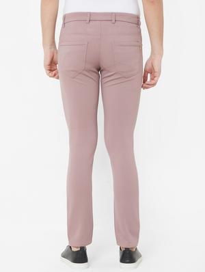 pink solid chinos - 17363127 - Standard Image - 3