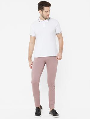 pink solid chinos - 17363127 - Standard Image - 4