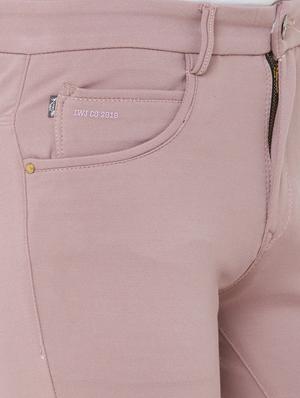 pink solid chinos - 17363127 - Standard Image - 5