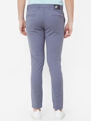 grey solid chinos - 17363146 - Standard Image - 3