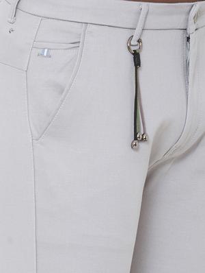grey solid chinos - 17363151 - Standard Image - 5