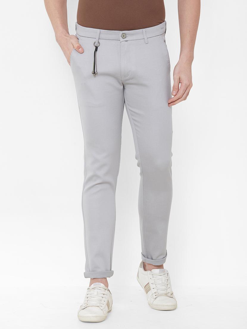 grey solid chinos - 17363151 - Zoom Image - 1
