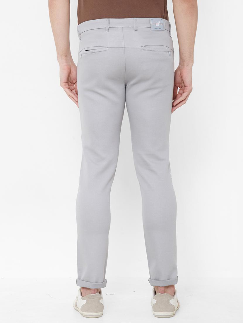 grey solid chinos - 17363151 - Zoom Image - 3