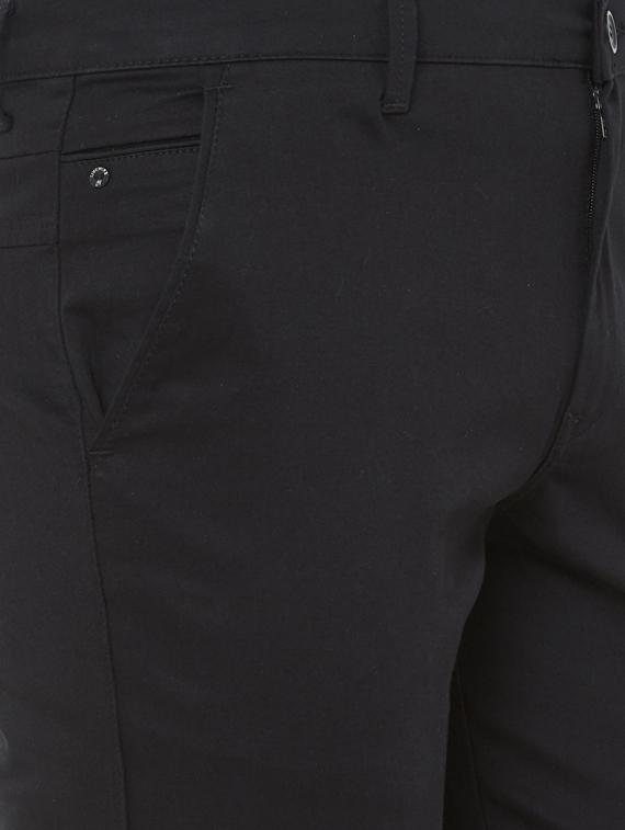 black solid chinos - 17363166 - Zoom Image - 5