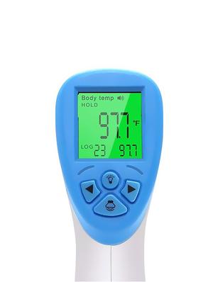 bushwick digital infrared forehead thermometer gun for fever with wireless mini bluetooth speaker. - 17363269 - Standard Image - 7