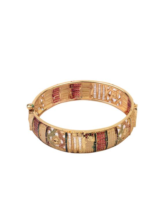 gold brass bangle - 17363544 - Zoom Image - 2