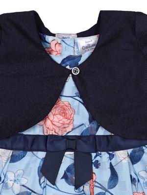 blue printed frock - 17363693 - Standard Image - 3