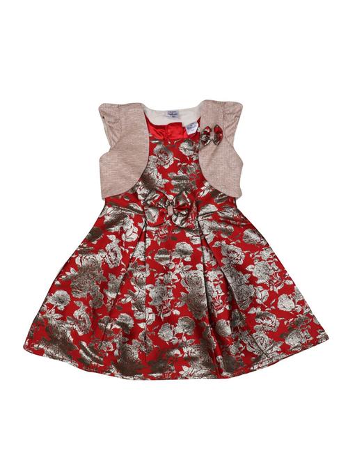 red floral frock - 17363700 - Standard Image - 1