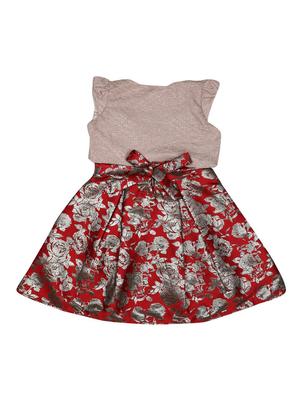 red floral frock - 17363700 - Standard Image - 2