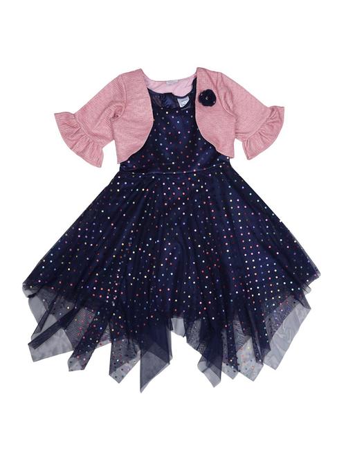 blue embellished frock - 17363704 - Standard Image - 1