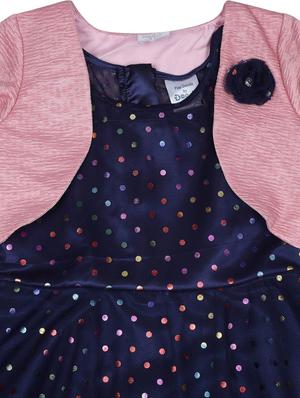 blue embellished frock - 17363704 - Standard Image - 3