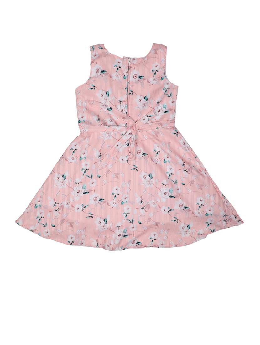 pink polyester frock - 17363708 - Zoom Image - 2