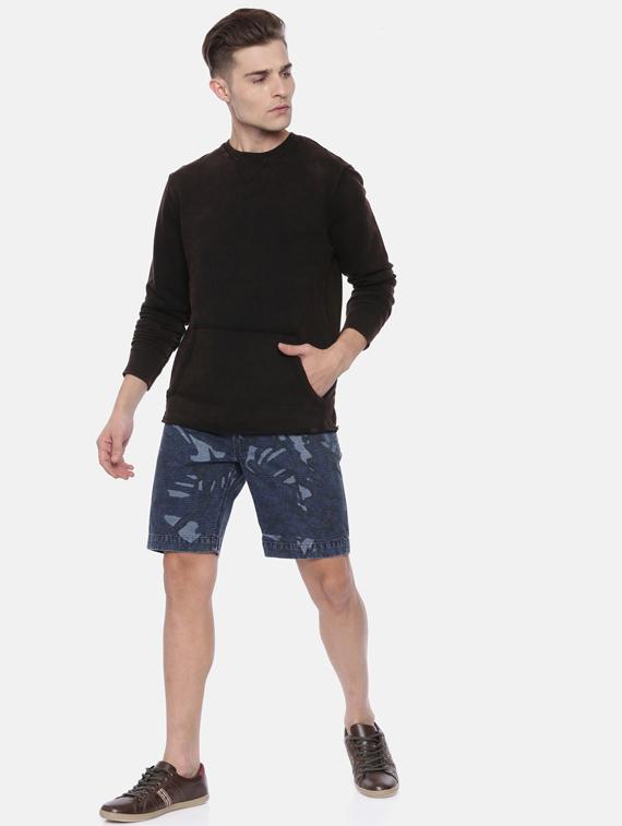 blue camouflage bermuda shorts - 17363743 - Zoom Image - 4
