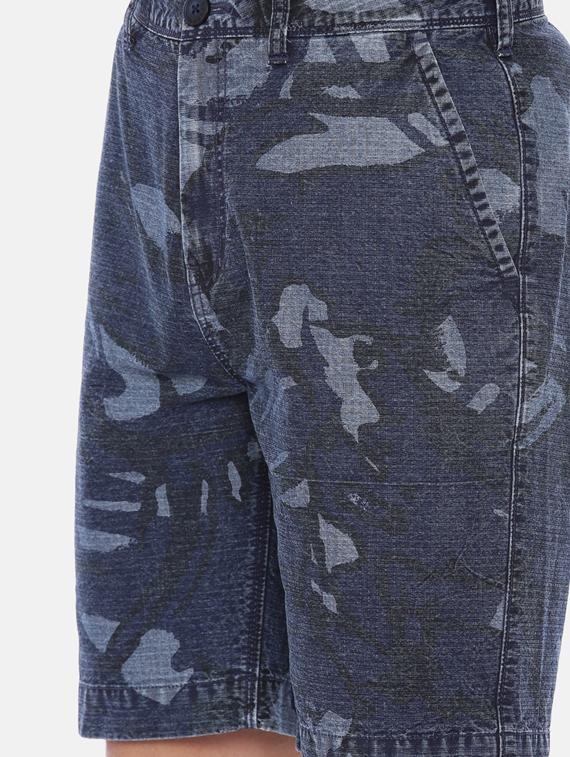 blue camouflage bermuda shorts - 17363743 - Zoom Image - 5