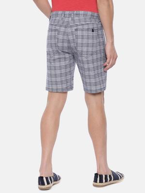 grey checkered bermuda shorts - 17363775 - Standard Image - 3