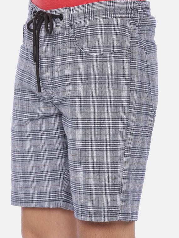grey checkered bermuda shorts - 17363775 - Zoom Image - 5