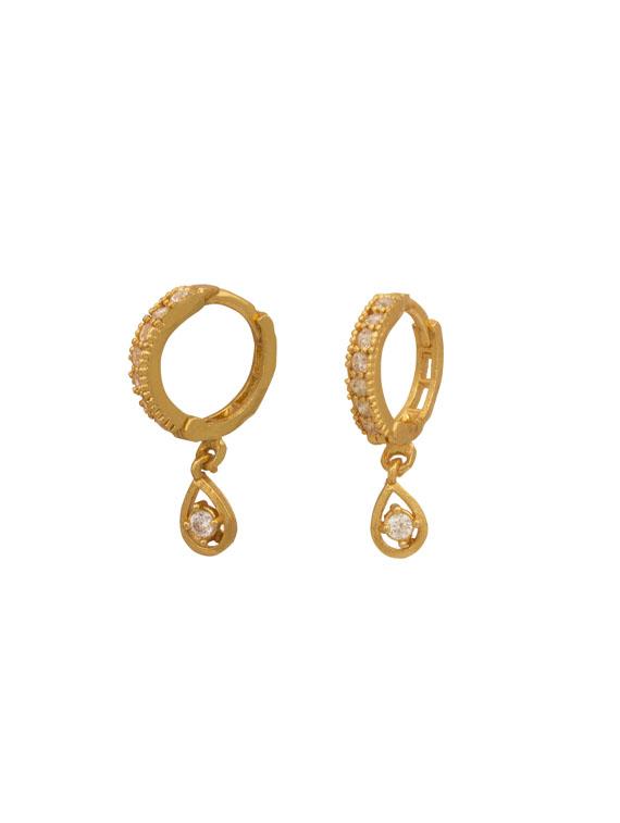 gold plated balli earring - 17363870 - Zoom Image - 2