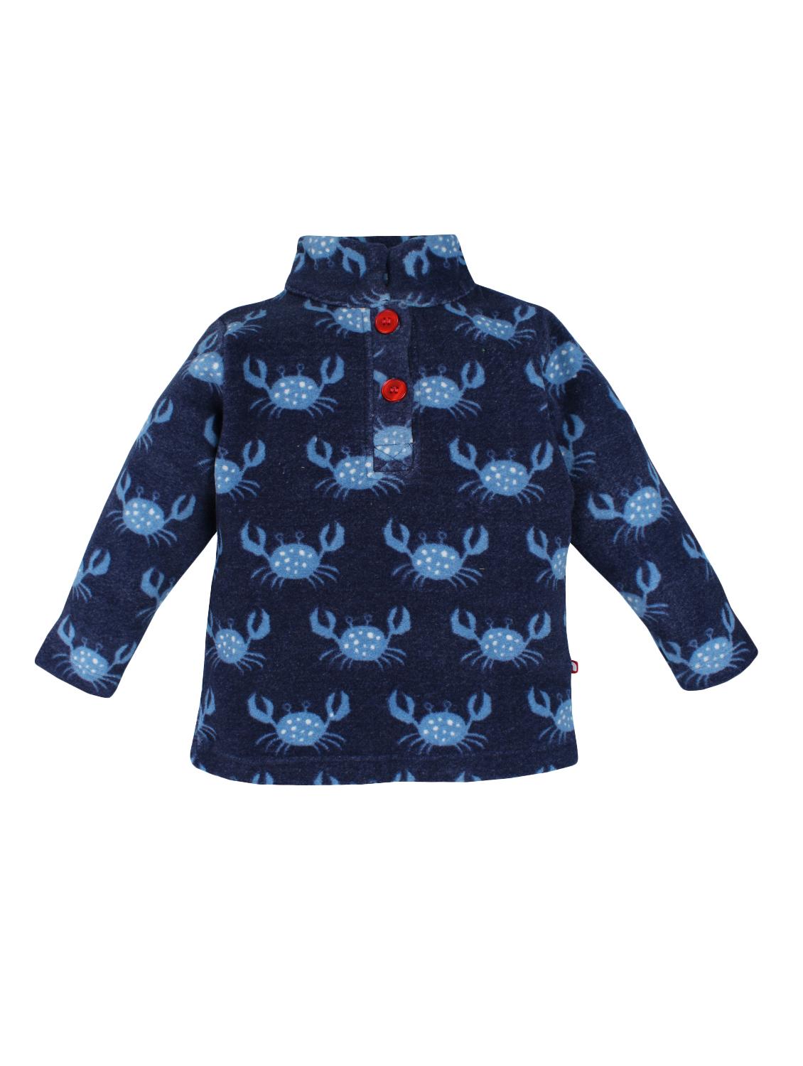 blue cotton sweatshirt - 17363967 - Zoom Image - 1