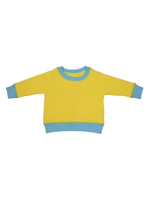 yellow cotton sweatshirt - 17363973 - Standard Image - 1
