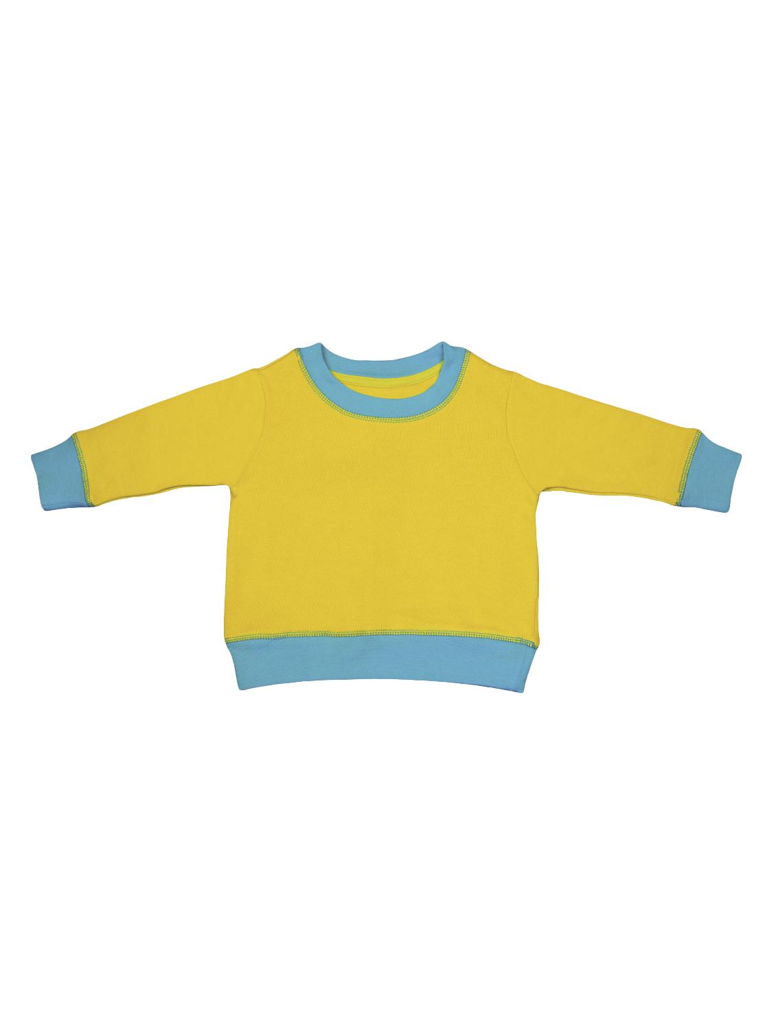 yellow cotton sweatshirt - 17363973 - Zoom Image - 1