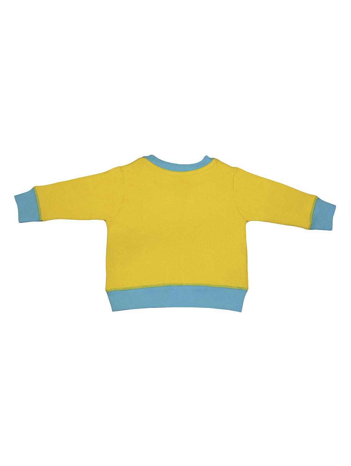 yellow cotton sweatshirt - 17363973 - Zoom Image - 2