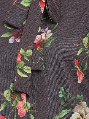 tie up neck floral top - 17364122 - Standard Image - 5