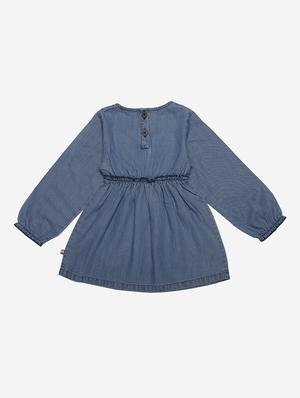 blue cotton frock - 17364199 - Standard Image - 2
