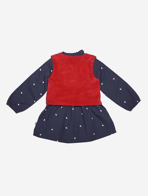 blue cotton frock - 17364200 - Standard Image - 2