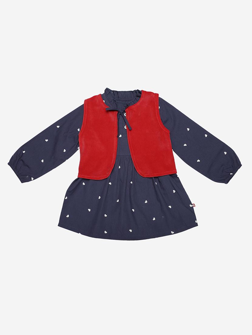 blue cotton frock - 17364200 - Zoom Image - 1