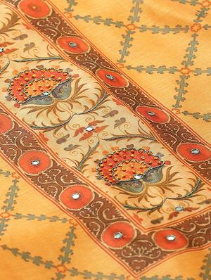 printed unstitched suit - 17364224 - Standard Image - 5