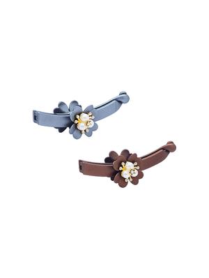 multi colored plastic banana hair clip - 17364267 - Standard Image - 2