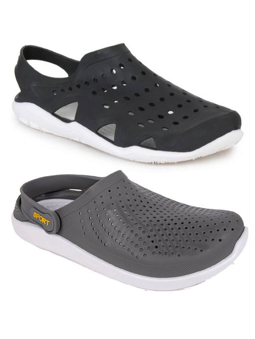 pack of 2 multi back strap clogs - 17364499 - Standard Image - 1