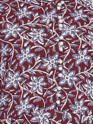 kalamkari flared kurta - 17367122 - Standard Image - 4