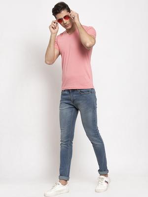 pink solid t-shirt - 17367355 - Standard Image - 4