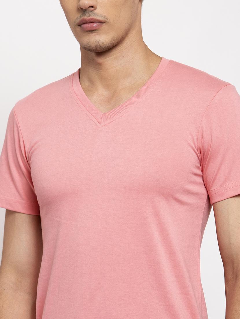 pink solid t-shirt - 17367355 - Zoom Image - 5