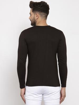 black solid pocket t-shirt - 17367381 - Standard Image - 3