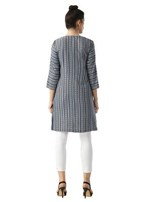 long sleeved striped shrug - 17367481 - Standard Image - 3