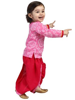 printed dhoti kurta set - 17367517 - Standard Image - 2