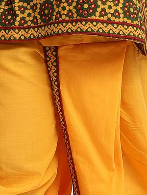 printed dhoti kurta set - 17367573 - Standard Image - 4