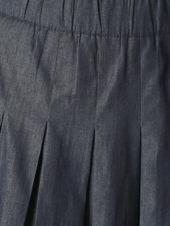 mid rise pleated flared skirt - 17367581 - Zoom Image - 5