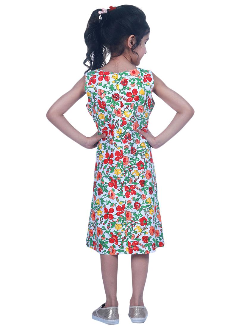 multi colored cotton frock - 17367641 - Zoom Image - 3
