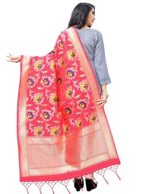 floral banarasi dupatta - 17368007 - Standard Image - 3