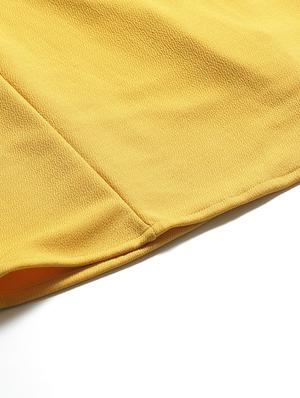 tie front a-line skirt - 17368054 - Standard Image - 7