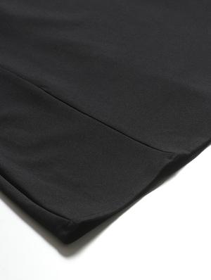 tie front a-line skirt - 17368055 - Standard Image - 5