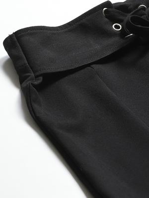 tie front a-line skirt - 17368055 - Standard Image - 7
