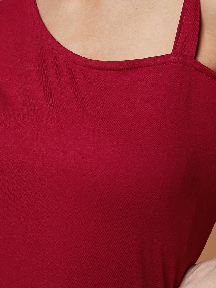 one shoulder strapped crop - 17368233 - Zoom Image - 5
