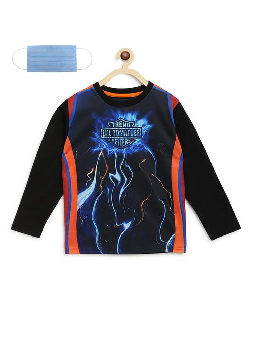 black fleece sweatshirt - 17368922 - Standard Image - 1