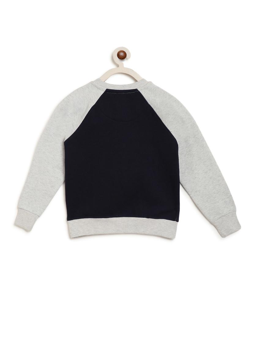 grey fleece sweatshirt - 17368949 - Zoom Image - 2