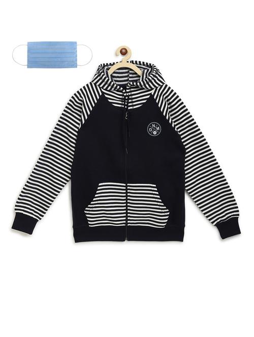 black fleece sweatshirt - 17368959 - Standard Image - 1