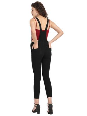 square neck denim dungaree - 17369244 - Standard Image - 3